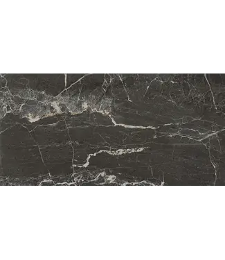 VITRA Vloertegel - Wandtegel 60x120 St. Laurent Zwart⎢Vitra Marmori