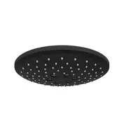 Doucheset opbouw Vitra AquaHeat Bliss Mat Zwart Compleet - Ø24cm Hoofddouche met standen