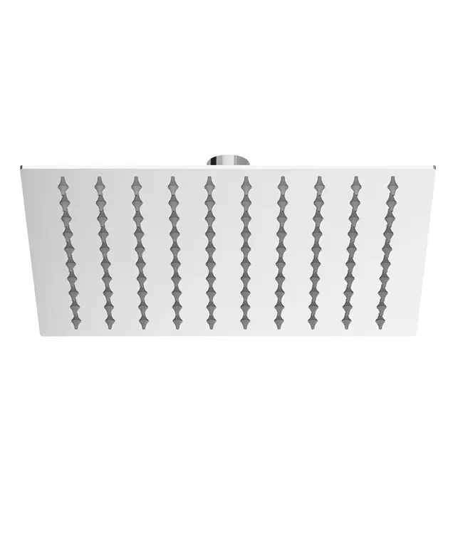 Doucheset opbouw Vitra AquaHeat Bliss-S Chroom Compleet - 24cm vierkante Hoofddouche