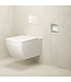 Inbouw Wc borstel houder Rocko Mat Wit met Toiletrolhouder Wiesbaden Rocko - Betegelbaar - 33.2132