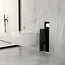 Wiesbaden Inbouw Wc borstel houder Rocko Mat Zwart met Toiletrolhouder Wiesbaden Rocko - Betegelbaar - 33.2131