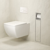 Inbouw Wc borstel houder Rocko RVS met Toiletrolhouder Wiesbaden Rocko - Betegelbaar - 33.2130 Inbouw Wc borstel houder Rocko RVS met Toiletrolhouder Wiesbaden Rocko - Betegelbaar - 33.2130
