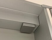 Spiegelkast Pandora 120x60x14cm Aluminium LED Verlichting Stopcontact Binnen en Buiten Spiegel Glazen Planken