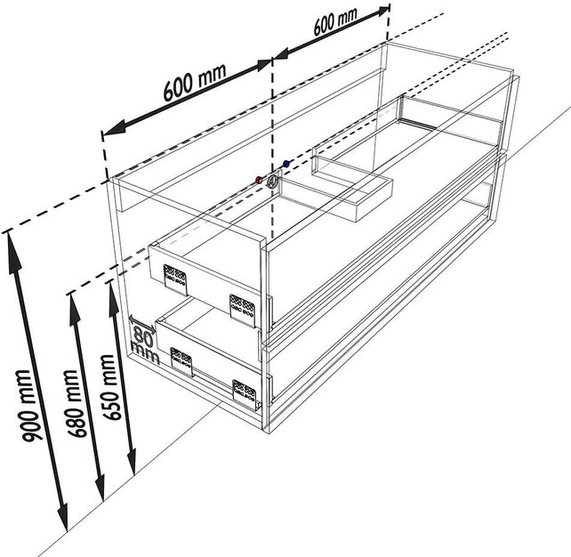 Mondiaz Badkamermeubel 120cm met wastafel midden AIVY Chai / Wit kraangat 1