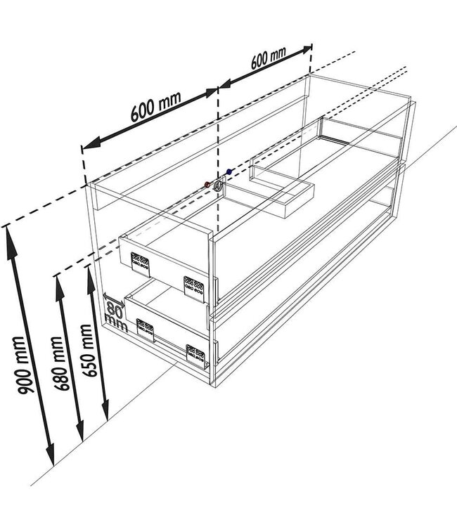 Mondiaz Badkamermeubel 120cm met wastafel midden AIVY Chai / Wit kraangat 0