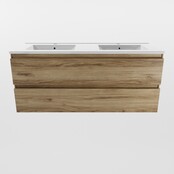 Mondiaz Badkamermeubel 120cm met wastafel Dubbel AIVY Chai / Wit kraangat 2