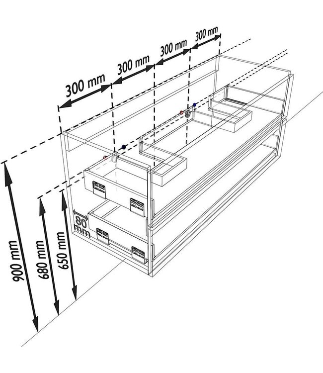 Mondiaz Badkamermeubel 120cm met wastafel Dubbel AIVY Urban Zwart / Wit kraangat 2