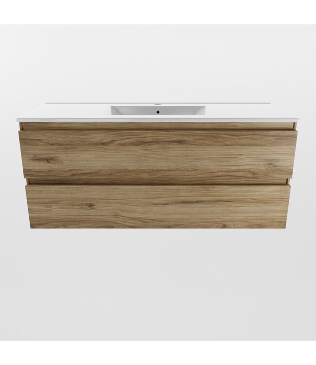 Mondiaz Badkamermeubel 120cm met wastafel Midden AIVY Chai / Wit kraangat 1