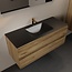 MONDIAZ Mondiaz Badkamermeubel 120cm AIVY Chai - Wastafel Urban Zwart Midden kraangat 1