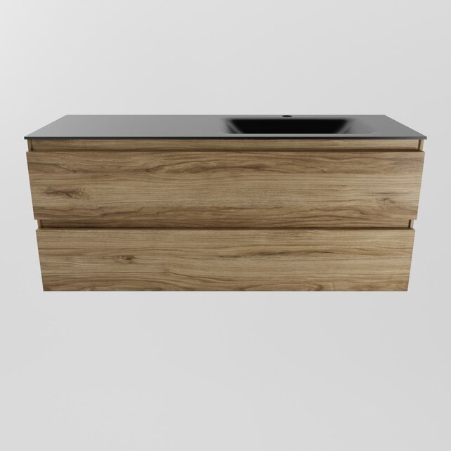 Mondiaz Badkamermeubel 120cm AIVY Chai - Wastafel Urban Zwart Rechts kraangat 1 Mondiaz Badkamermeubel 120cm AIVY Chai - Wastafel Urban Zwart Rechts kraangat 1