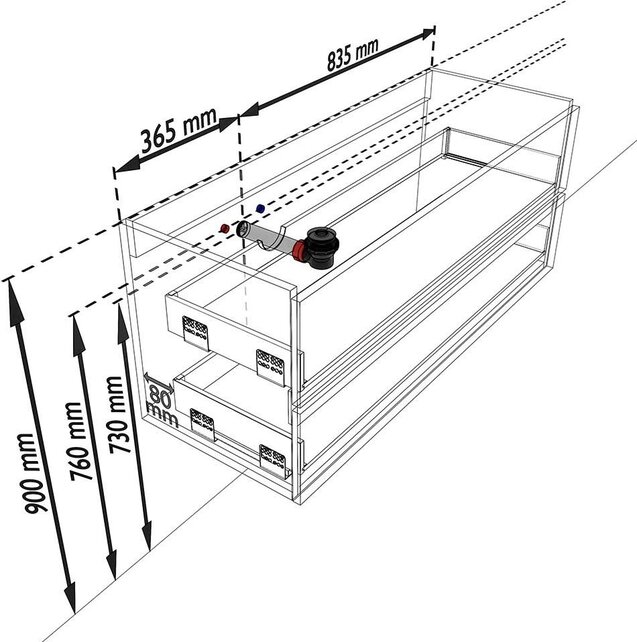 Mondiaz Badkamermeubel 120cm AIVY Mat Zwart met Wastafel Mat Wit wasbak Links kraangat 1