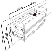 Mondiaz Badkamermeubel 120cm AIVY Mat Zwart met Wastafel Mat Wit wasbak Rechts kraangat 0 Mondiaz Badkamermeubel 120cm AIVY Mat Zwart met Wastafel Mat Wit wasbak Rechts kraangat 0