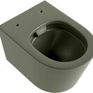 Hangend toilet Randloos LAVIE ARMY Legergroen excl. Wc bril
