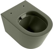 Hangend toilet Randloos LAVIE ARMY Legergroen excl. Wc bril