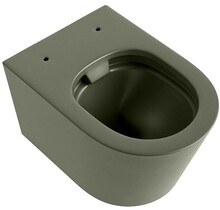 Hangend toilet Randloos LAVIE ARMY Legergroen excl. Wc bril