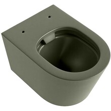 Hangend toilet Randloos LAVIE ARMY Legergroen excl. Wc bril