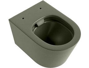 Hangend toilet Randloos LAVIE ARMY Legergroen excl. Wc bril