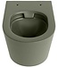 MONDIAZ Hangend toilet Randloos LAVIE ARMY Legergroen excl. Wc bril