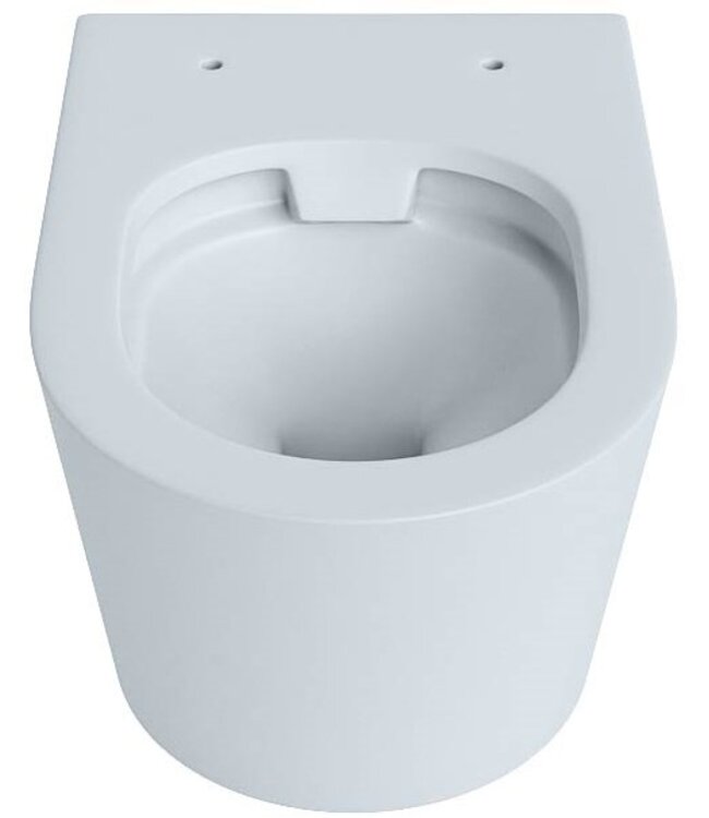 Hangend toilet Randloos LAVIE CLAY Ice Blue excl. Wc bril