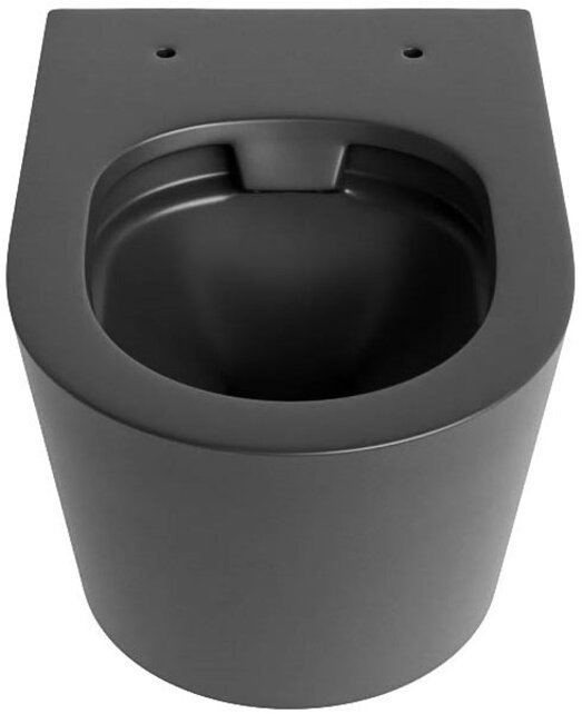 Hangend toilet Randloos LAVIE Mat Antraciet excl. Wc bril Hangend toilet Randloos LAVIE Mat Antraciet excl. Wc bril