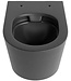 Hangend toilet Randloos LAVIE Mat Antraciet excl. Wc bril