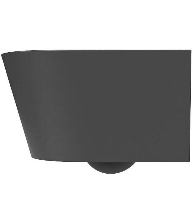 Hangend toilet Randloos LAVIE Mat Antraciet excl. Wc bril