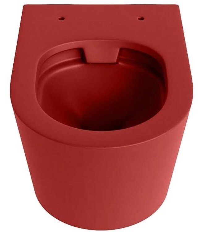 Hangend toilet Randloos LAVIE FIRE ROOD excl. Wc bril