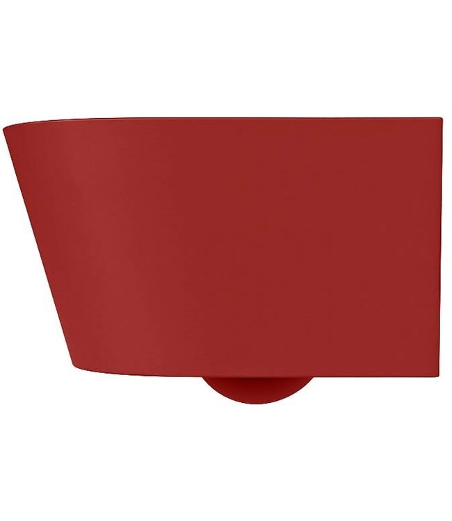 Hangend toilet Randloos LAVIE FIRE ROOD excl. Wc bril