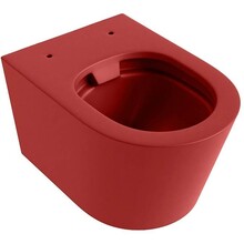 Hangend toilet Randloos LAVIE FIRE ROOD excl. Wc bril