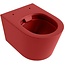 MONDIAZ Hangend toilet Randloos LAVIE FIRE ROOD excl. Wc bril