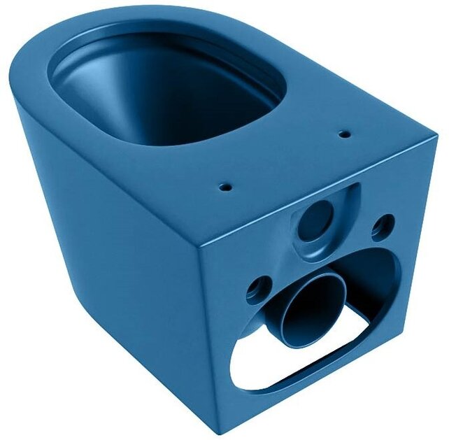 Hangend toilet Randloos LAVIE Jeans Blauw excl. Wc bril