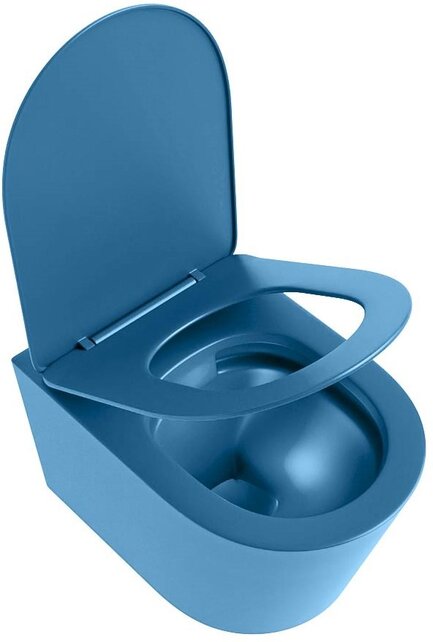 Hangend toilet Randloos LAVIE Jeans Blauw excl. Wc bril