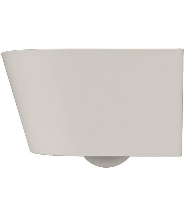 Hangend toilet Randloos LAVIE Linen Mat Jasmijn excl. Wc bril