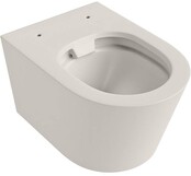 Hangend toilet Randloos LAVIE Linen Mat Jasmijn excl. Wc bril