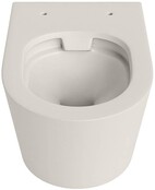 Hangend toilet Randloos LAVIE Linen Mat Jasmijn excl. Wc bril