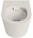 Hangend toilet Randloos LAVIE Linen Mat Jasmijn excl. Wc bril