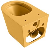 Hangend toilet Randloos LAVIE Ocher Geel excl. Wc bril