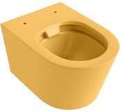 Hangend toilet Randloos LAVIE Ocher Geel excl. Wc bril