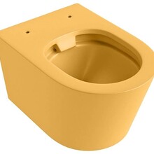 Hangend toilet Randloos LAVIE Ocher Geel excl. Wc bril