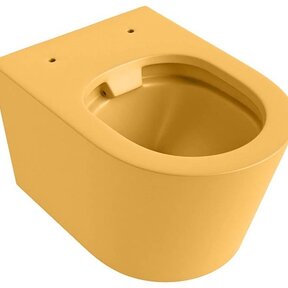 Hangend toilet Randloos LAVIE Ocher Geel excl. Wc bril