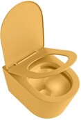 Hangend toilet Randloos LAVIE Ocher Geel excl. Wc bril