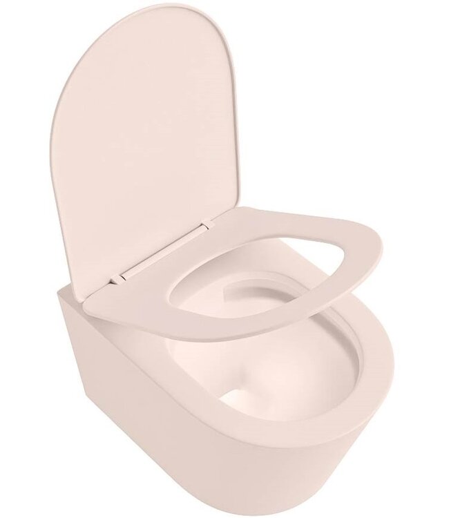 Hangend toilet Randloos LAVIE Rosee excl. Wc bril
