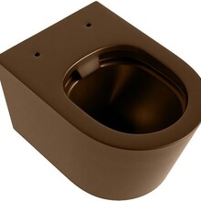 Hangend toilet Randloos LAVIE Rust Bruin excl. Wc bril