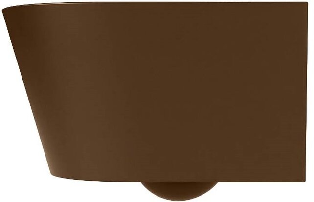 Hangend toilet Randloos LAVIE Rust Bruin excl. Wc bril