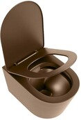 Hangend toilet Randloos LAVIE Rust Bruin excl. Wc bril