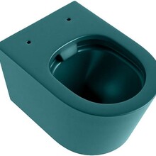 Hangend toilet Randloos LAVIE Smag Petrol Blauw excl. Wc bril