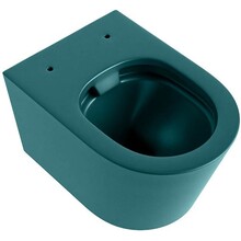Hangend toilet Randloos LAVIE Smag Petrol Blauw excl. Wc bril