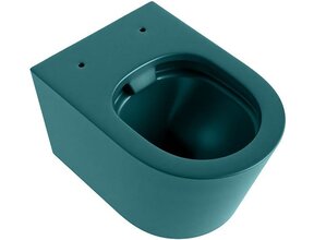 Hangend toilet Randloos LAVIE Smag Petrol Blauw excl. Wc bril