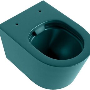 Hangend toilet Randloos LAVIE Smag Petrol Blauw excl. Wc bril