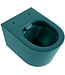 Hangend toilet Randloos LAVIE Smag Petrol Blauw excl. Wc bril